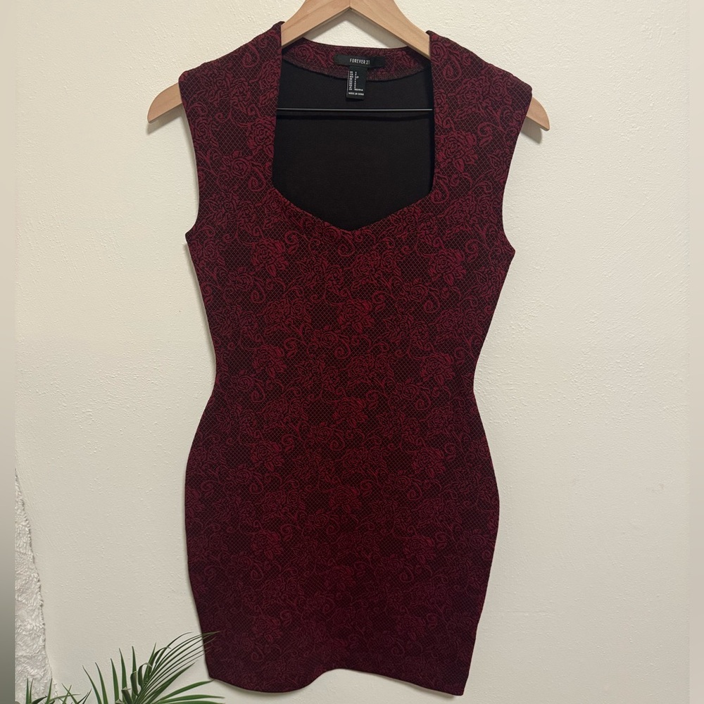 🖤❤️ F21 Floral Dress